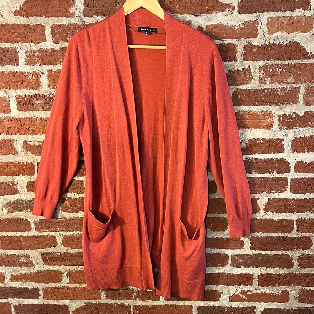 Women's burnt cyan Cardigan